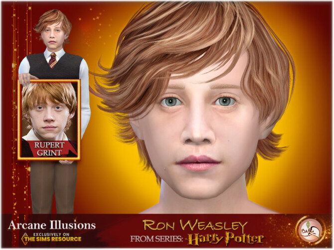 SIM Ron Weasley – Arcane Illusions by BAkalia at TSR