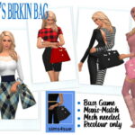 SLYD’S BIRKIN BAG at Sims4Sue