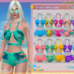 SWIMSUIT AZURITA by DanSimsFantasy at TSR