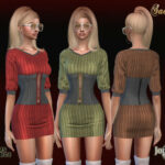 Sadoneya dress by jomsims at TSR