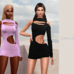 Samira dress by Joan Campbell Beauty at TSR