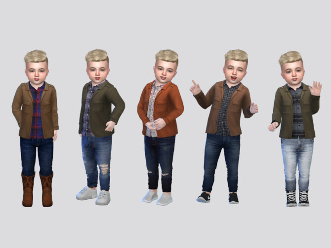 Santiago Shirt Jacket Toddler by McLayneSims at TSR