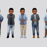 Santoro Denim Jacket Toddler by McLayneSims at TSR