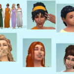 Sappho’s Circle family at KyriaT’s Sims 4 World