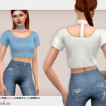 Sasha Top by Sifix at TSR