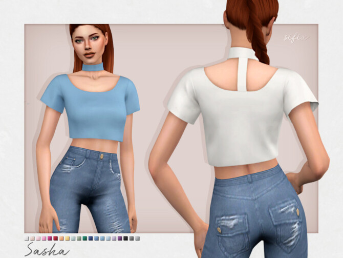 Sasha Top by Sifix at TSR