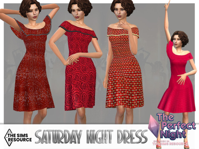 Saturday Night Dress by Pelineldis at TSR