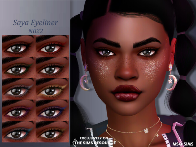 Saya Eyeliner at MSQ Sims