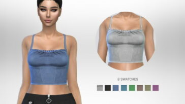 Scarlet Top by Puresim at TSR