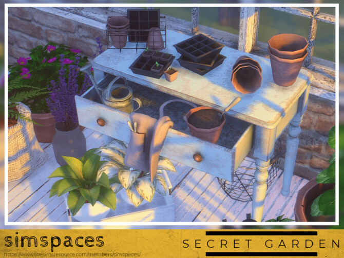 Secret Garden Potting Set by simspaces at TSR