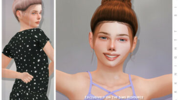 Selah Hair [Child] by DarkNighTt at TSR