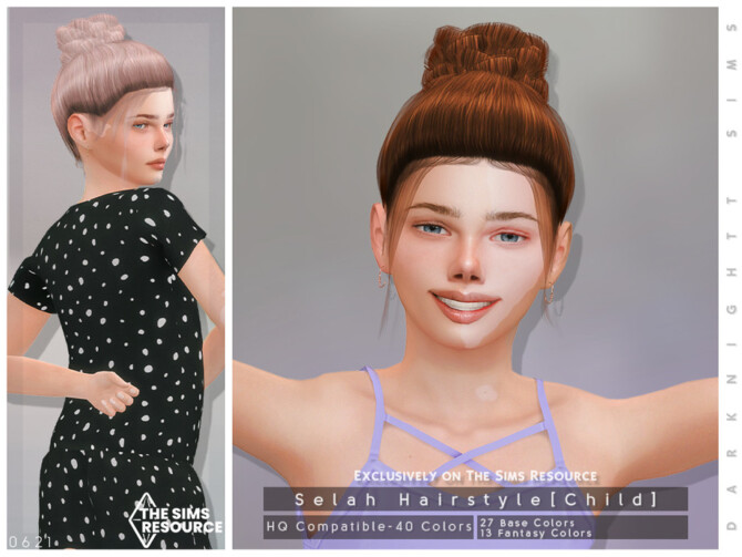 Selah Hair [Child] by DarkNighTt at TSR