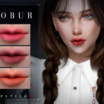 Semi Matte Lipstick by Bobur3 at TSR