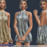 Sequin Mini Dress by ekinege at TSR