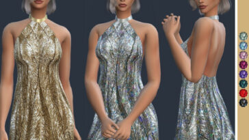 Sequin Mini Dress by ekinege at TSR