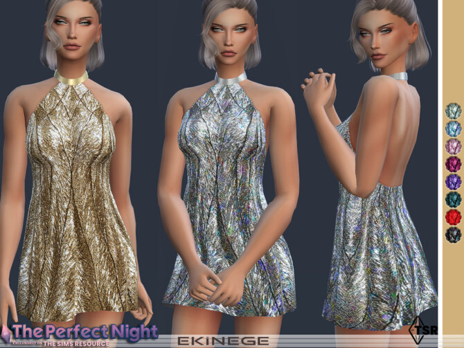 Sequin Mini Dress by ekinege at TSR