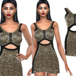 Sequin Party Dress by Saliwa at TSR