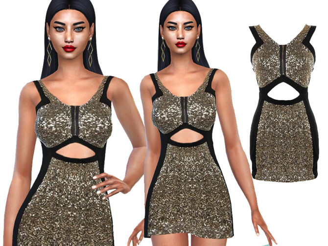 Sequin Party Dress by Saliwa at TSR