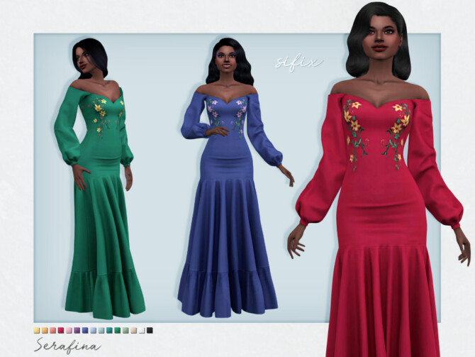 Serafina Dress by Sifix at TSR