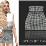 Set-Skirt C434 by turksimmer at TSR