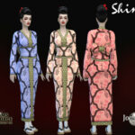 Shimii kimono by jomsims at TSR