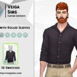 Shirt with Rolled Sleeves by David_Mtv at TSR