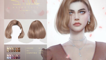 Short Bob cut hair (Betty) by S-Club at TSR