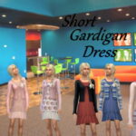 Short Cardigan Dress at Birksches Sims Blog