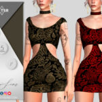 Short Dress 7 FEMALE by Viy Sims at TSR