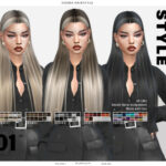 Sierra Hairstyle by LeahLillith at TSR