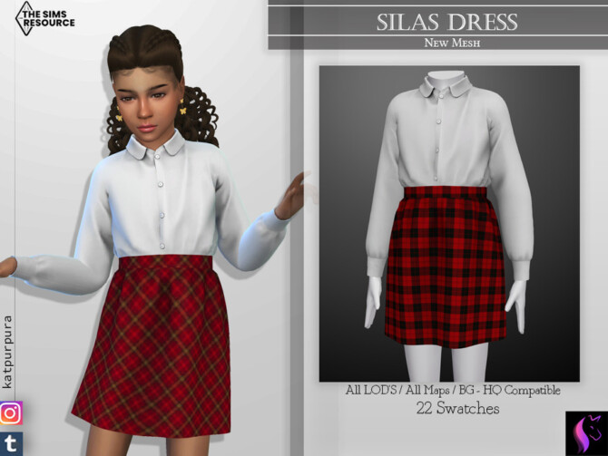 Silas Dress by KaTPurpura at TSR