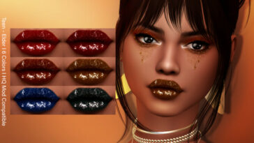 Simchella Lipstick at MSQ Sims