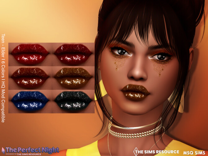 Simchella Lipstick at MSQ Sims