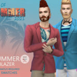 SimmieV BoS Summer Blazer at TSR