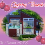 Simple but sweet… Cherry Bomb by Wykkyd at Mod The Sims 4