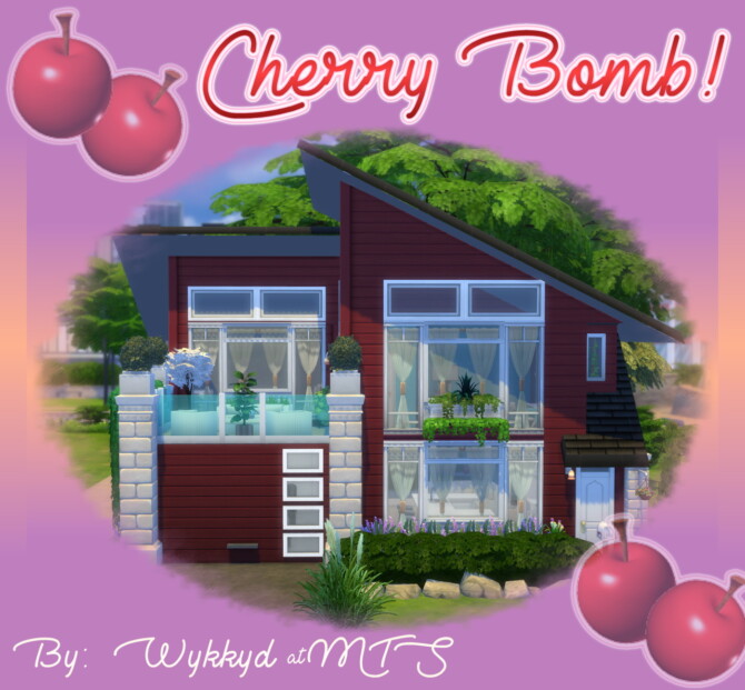 Simple but sweet… Cherry Bomb by Wykkyd at Mod The Sims 4