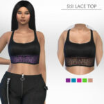 Sisi Lace Top by Puresim at TSR