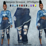 Skirtpants Revamped by drteekaycee at TSR