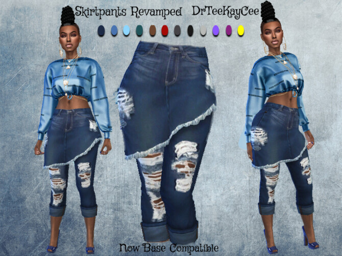 Skirtpants Revamped by drteekaycee at TSR