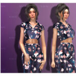 Sleepwear Top [SET] DO138 by D.O.Lilac at TSR