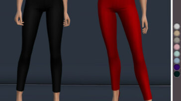 Slim-Leg Pants by ekinege at TSR