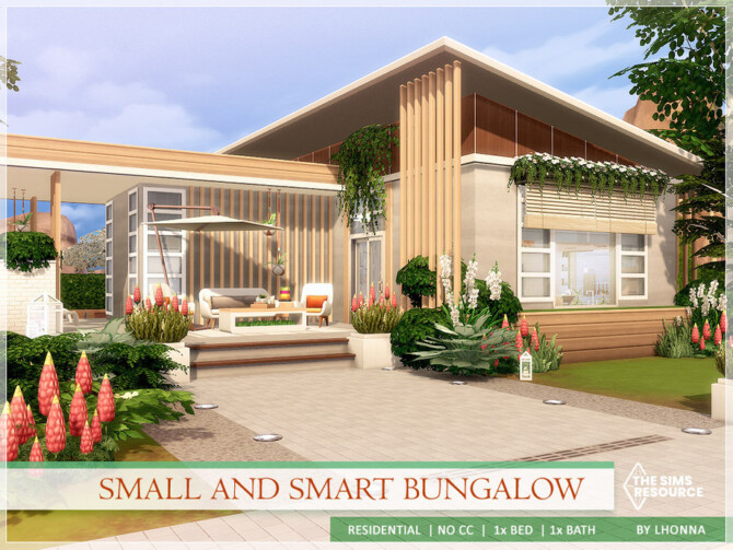 Small And Smart Bungalow by Lhonna at TSR