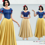 Snow White Dress by Sifix at TSR