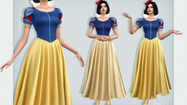 Snow White Dress by Sifix at TSR