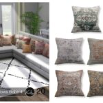 Sofa Pillows Boho 4 at Ktasims