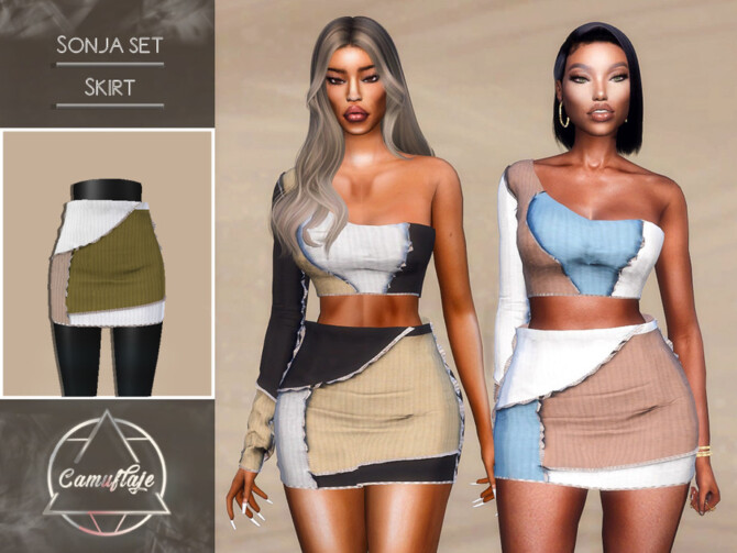 Sonja Set Skirt by Camuflaje at TSR