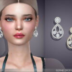 Sophie Drop Earrings by feyona at TSR