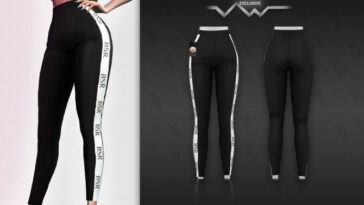 Sport SET-136 (LEGGINGS) BD491 by busra-tr at TSR