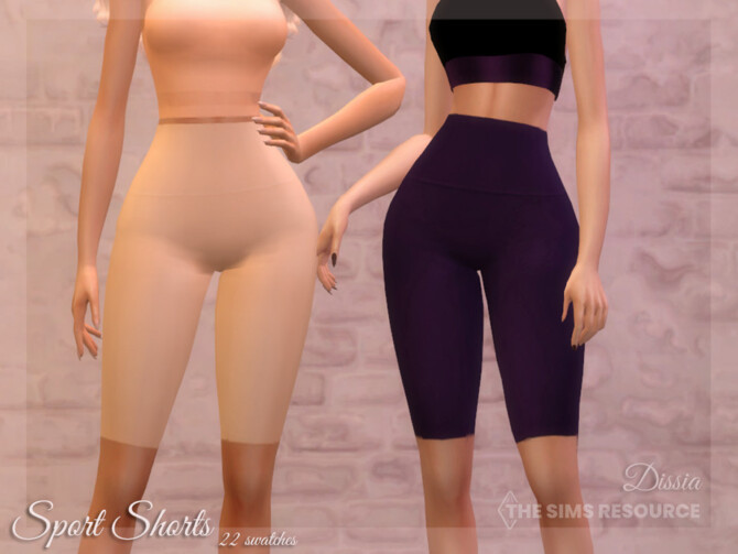 Sport Shorts by Dissia at TSR