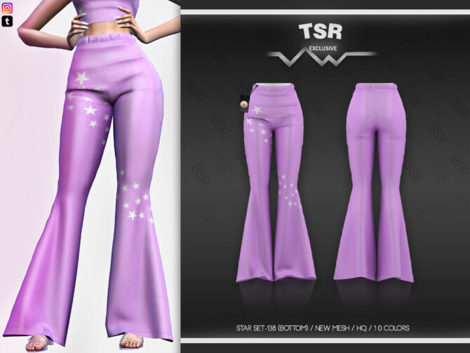 Star SET-138 (PANTS) BD497 by busra-tr at TSR